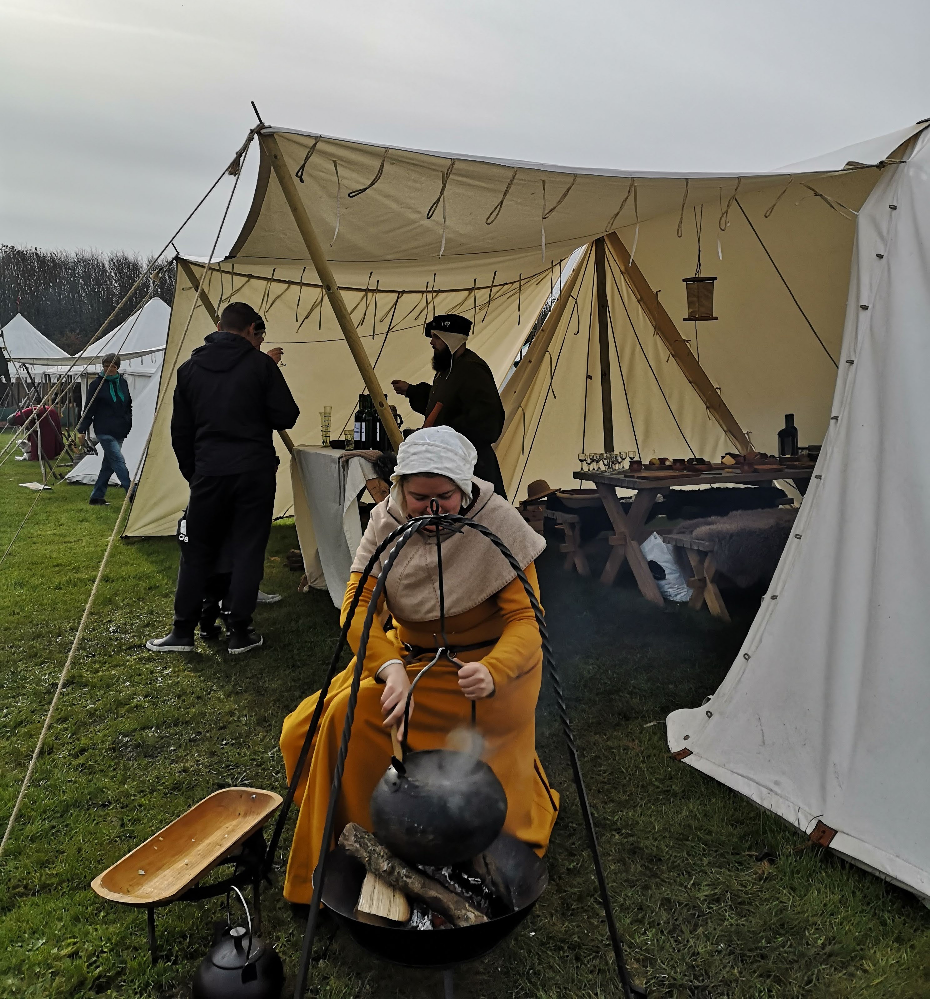 Medieval stew & soup of my own making Postej & Stews